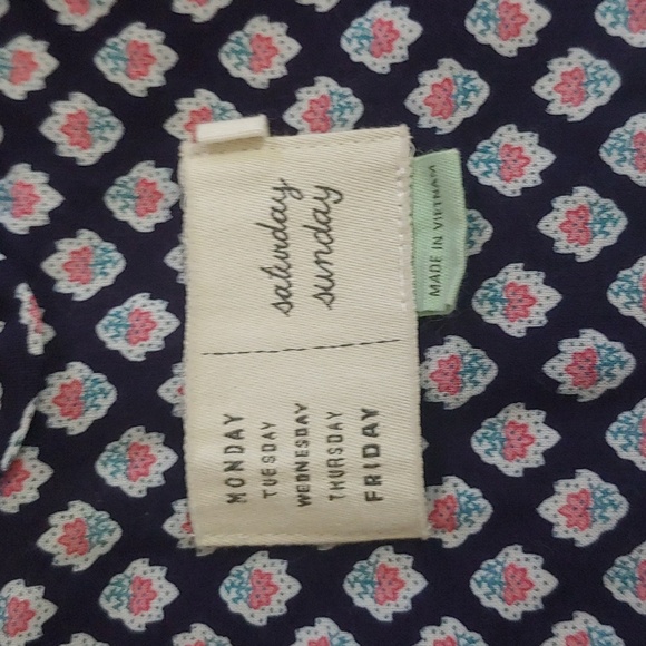 ANTHROPOLOGIE SATURDAY SUNDAY TERRYCLOTH JACKET TOP - Picture 4 of 8